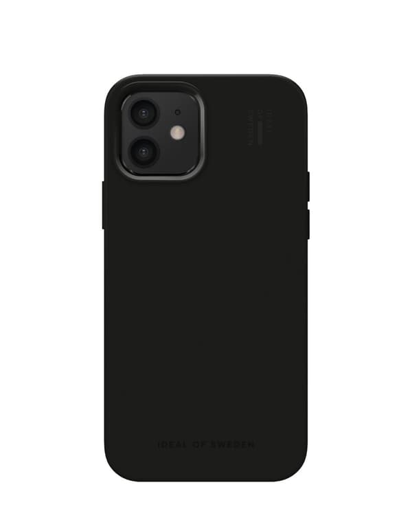 Silicone Case MagSafe iPhone 12 / 12 Pro Black