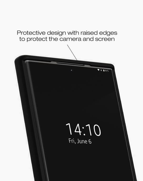 Silicone Case Galaxy S23 Ultra Black