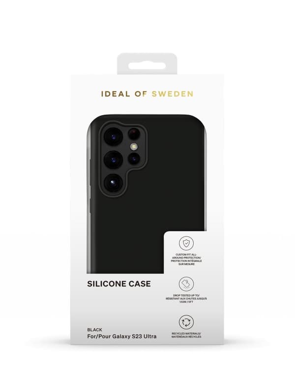 Silicone Case Galaxy S23 Ultra Black