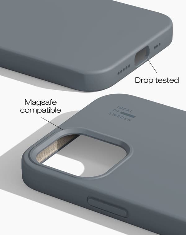 Silicone Case MagSafe iPhone 12 / 12 Pro Midnight Blue