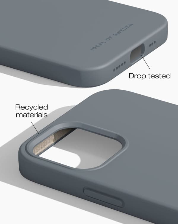 Silicone Case iPhone 12 / 12 Pro Midnight Blue