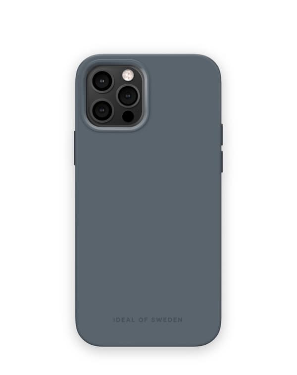 Silicone Case iPhone 12 / 12 Pro Midnight Blue