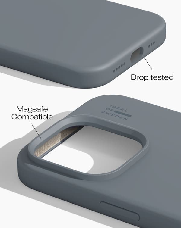 Silicone Case MagSafe iPhone 14 Pro Midnight Blue