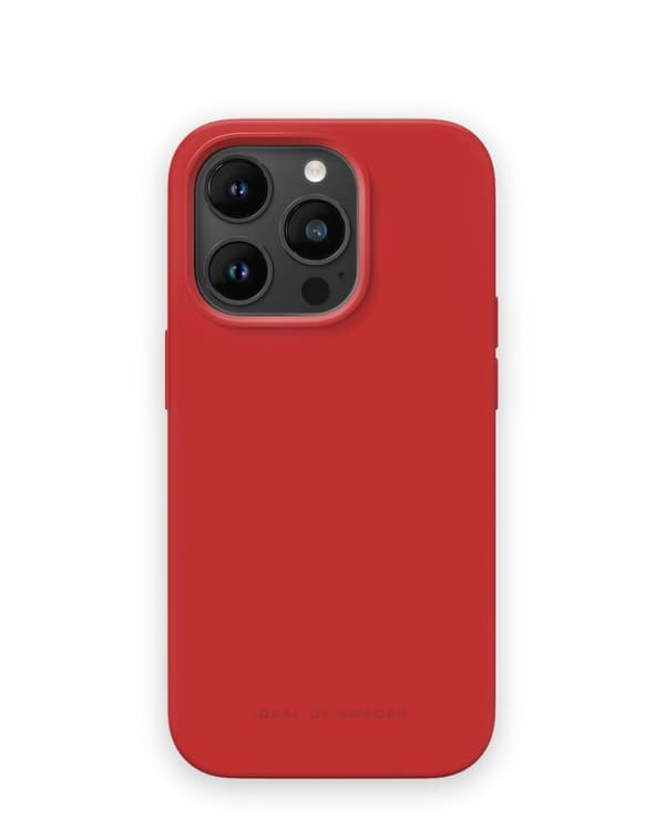 Silicone Case iPhone 14 Pro Red