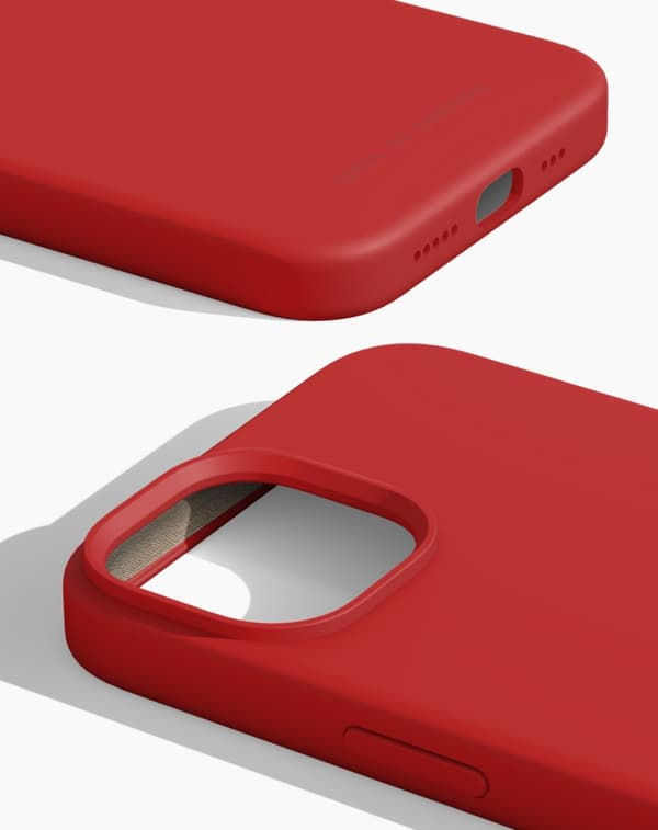 Silicone Case iPhone 13 / 14 Red