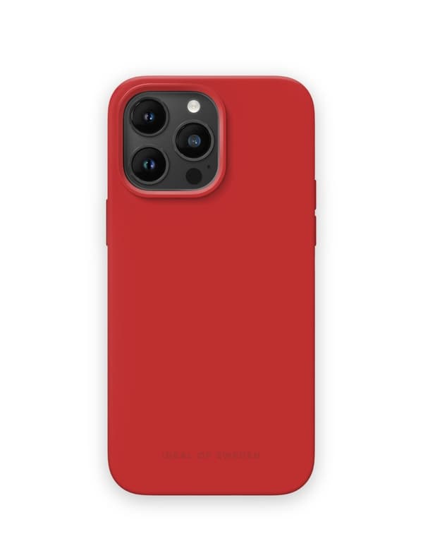 Silicone Case MagSafe iPhone 14 Pro Max Red