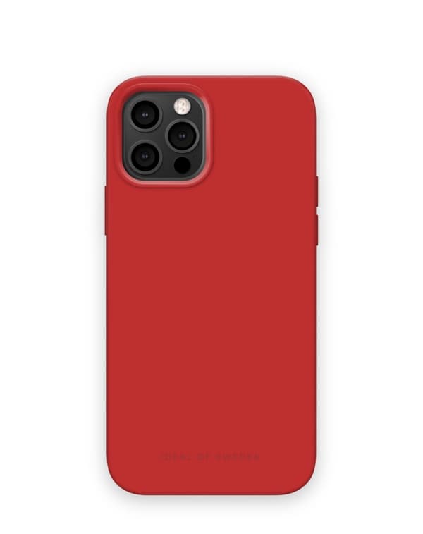 Silicone Case iPhone 12 / 12 Pro Red