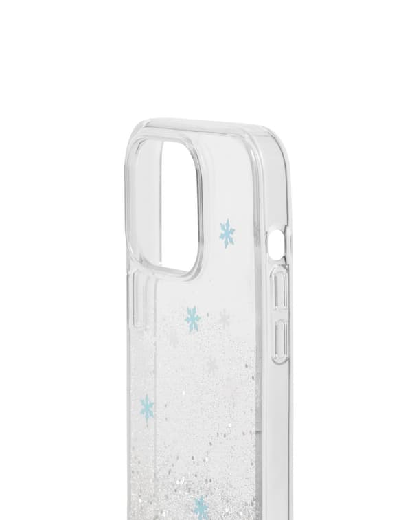 Clear Case iPhone 15 Pro Max Snowflake