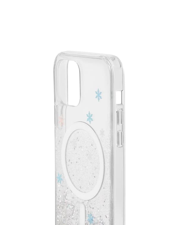 Clear Case MagSafe iPhone 12 / 12 Pro Snowflake