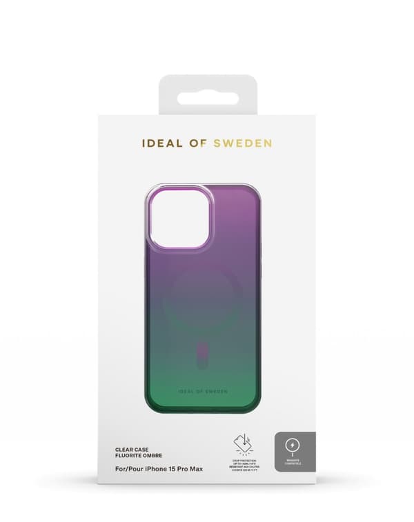 Clear Case MagSafe iPhone 15 Pro Max Fluorite Ombre