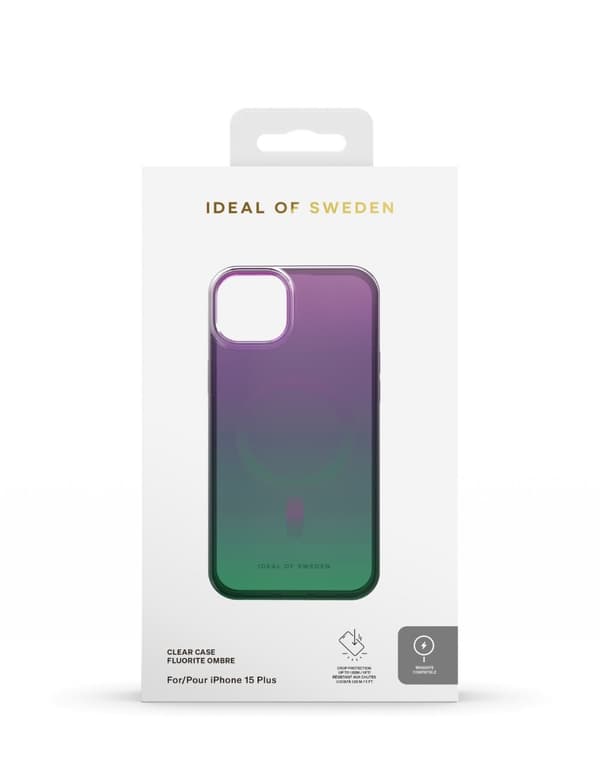 Clear Case MagSafe iPhone 15 Plus Fluorite Ombre