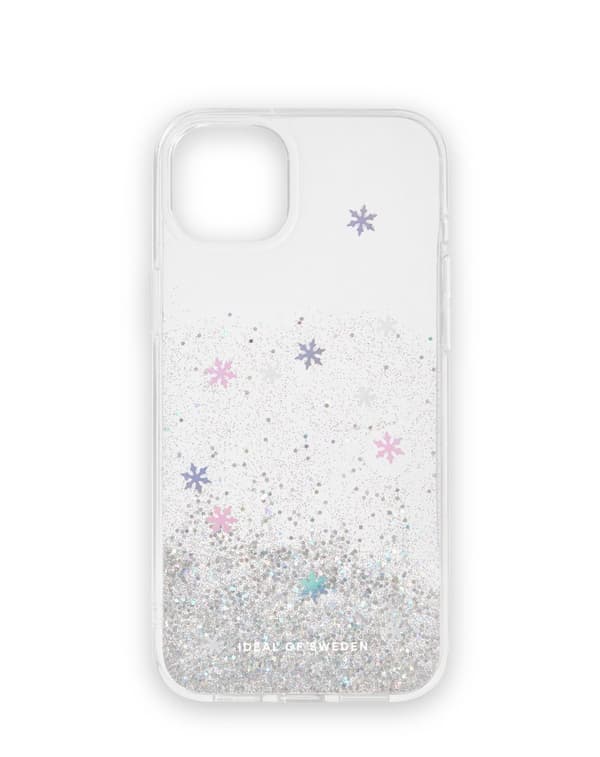 Clear Case iPhone 15 Plus Snowflake