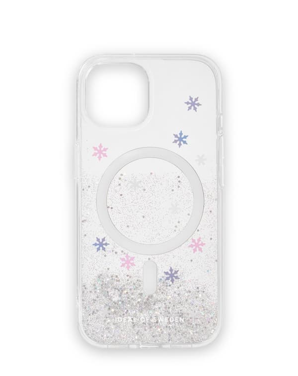 Clear Case MagSafe iPhone 13 / 14 / 15 / 16e Snowflake