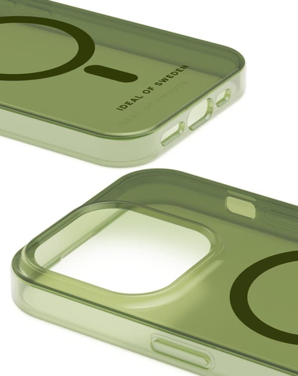 Clear Case MagSafe iPhone 15 Pro Khaki