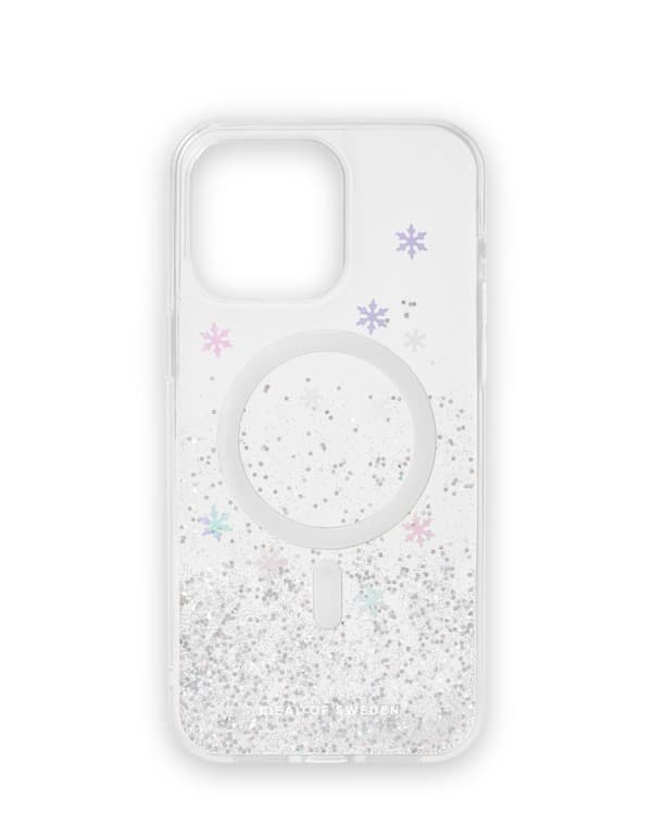 Clear Case MagSafe iPhone 15 Pro Max Snowflake