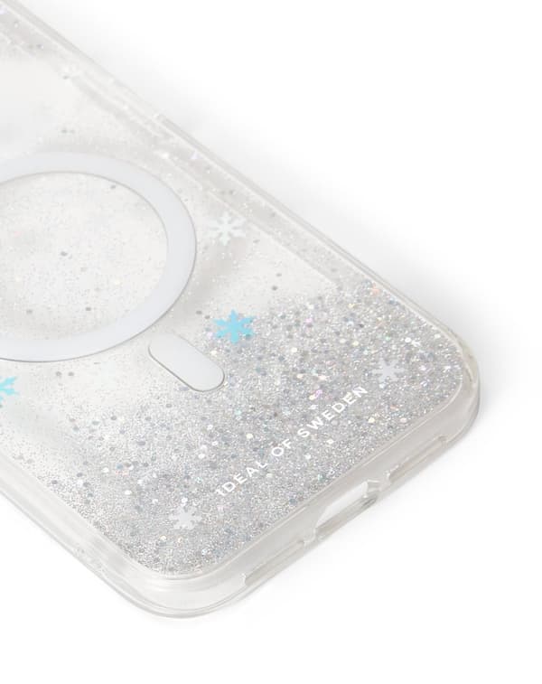 Clear Case MagSafe iPhone 15 Plus Snowflake