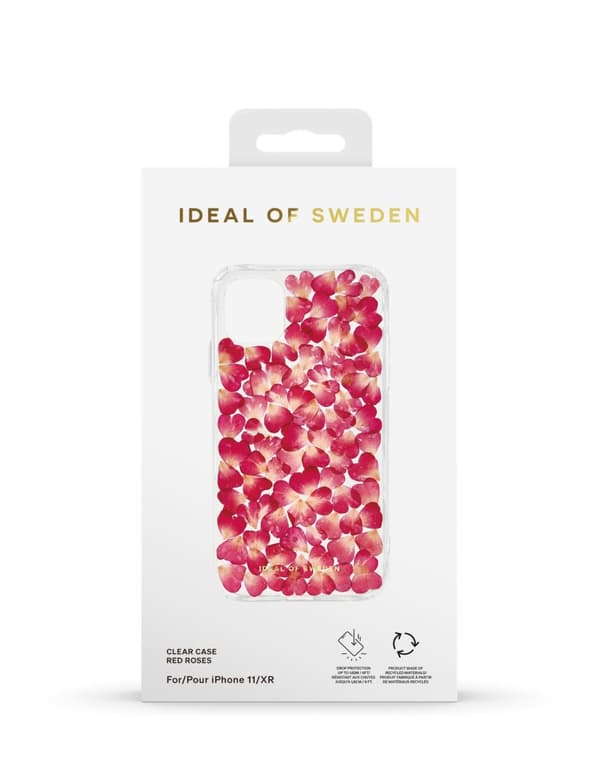 Clear Case iPhone 11 / XR Red Roses