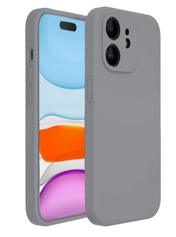 iPhone 11 Matt Grå Skal - Med Kameraskydd