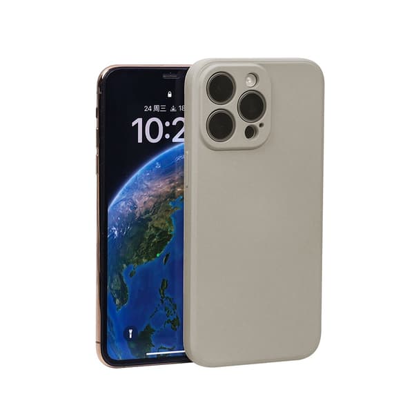 iPhone 13 Matt Grå Skal - Med Kameraskydd