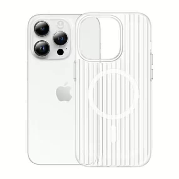 iPhone 13 Pro Max Mobilskal Korrugerad - Transparent