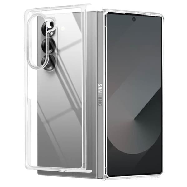 AVIZAR Skyddsfodral för Samsung Galaxy Z Fold 6 - Upphöjda kanter och förstärkta hörn - Klar