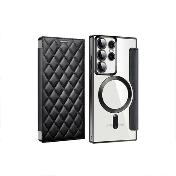 INF Magnetisk flip-lærtelefonveske til Samsung Samsung Galaxy S24 Plus