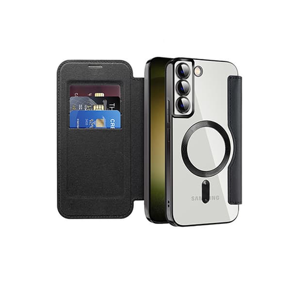 INF Magnetisk flip-lærtelefonveske til Samsung Samsung Galaxy S24 Plus