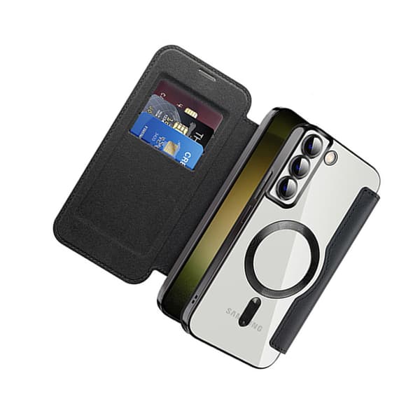 INF Magnetisk flip-lærtelefonveske til Samsung Samsung Galaxy S24 Plus