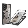 Miniatyrbilde 1 av 7: INF Helt lukket magnetisk skall og film integrert etui for Samsung S22-serien Samsung S22 Plus