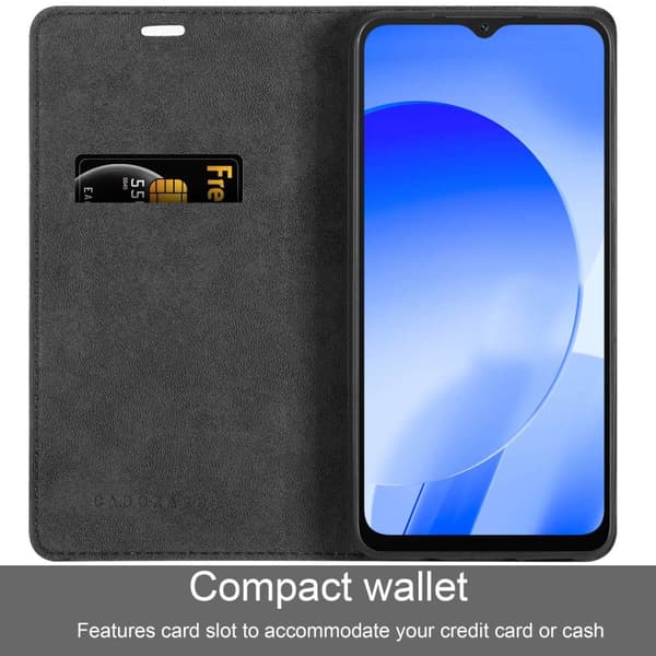 Blackview A52 Fodral Skal Plånboksfodral Case med magnetisk stängning, ståfunktion och kortficka