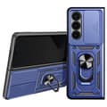 Miniatyrbild 1 av 4: Fodral till Samsung Z Fold 6 - AVIZAR - Midnattsblå - Stel - Syntet - MIL-STD-810G 516.6 Certifierad