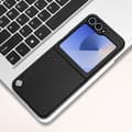 Miniatyrbild 3 av 4: Samsung Galaxy Z Flip 6 X-Level Fodral - Carbon Fiber Texture - Svart