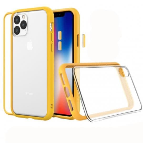 Modulärt iPhone 14 Pro-fodral MOD NX(TM) Rhinoshield Gul - SPIGEN - Stötfångare - Stöttåligt material