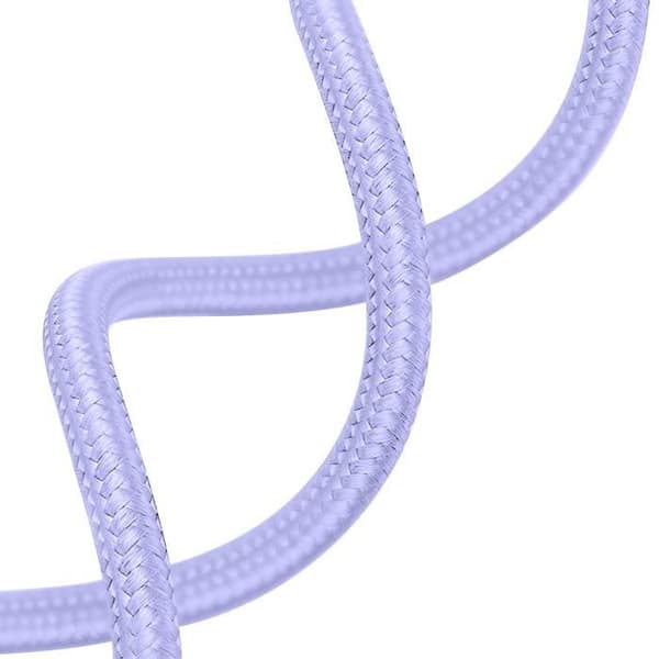 Sladdfodral till Samsung Galaxy S21 FE Halvstyvt band 80cm lavendel
