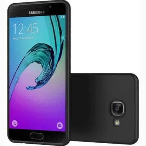 Fodral - MW - Galaxy A5 - Halvstyv - Blank - Svart