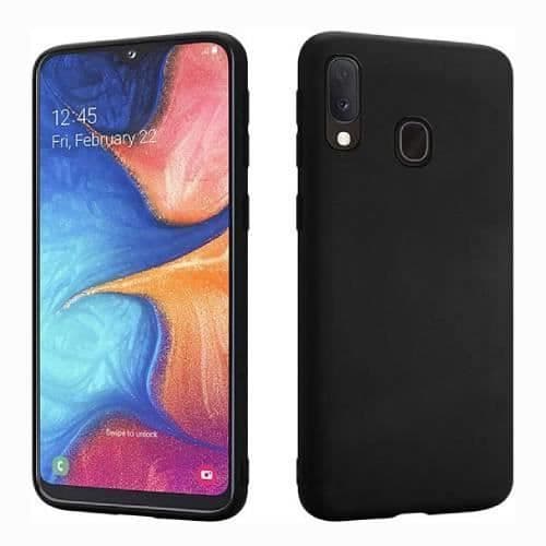 Fodral - MW - Galaxy A5 - Halvstyv - Blank - Svart