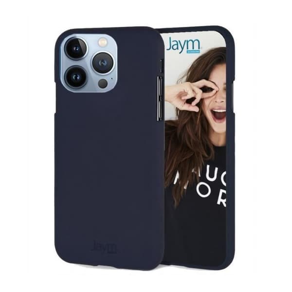 JAYM mjukt fodral för Apple iPhone 14 Pro Max - Blå - Premium finish - Stöttålighet