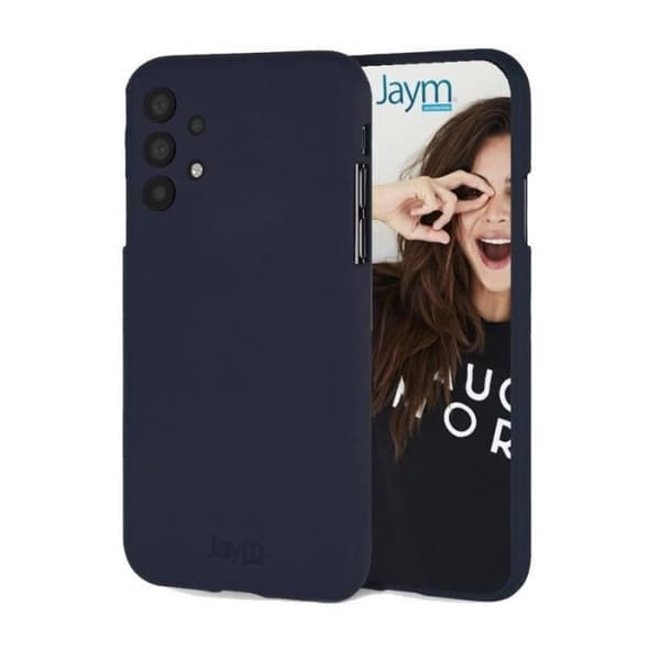 JAYM Premium Soft Feeling mjukt fodral för Samsung Galaxy A32 4G - Jaym Blue - Stötmotstånd