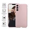 Miniatyrbild 2 av 3: JAYM mjukt fodral till Samsung Galaxy S23 Ultra - Rosa - Mikrofiber - Finish identisk med originalprodukterna