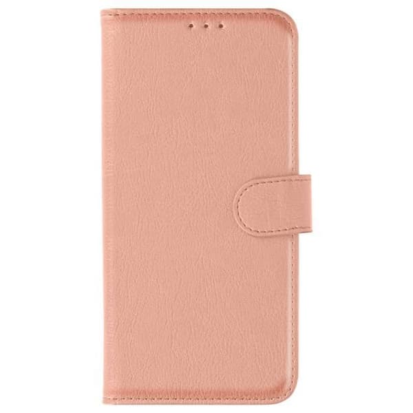 Fodral till Xiaomi Redmi 9C / 9C NFC / 10A plånbok och videohållare Champagne Pink