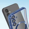 Miniatyrbild 3 av 4: Fodral till Samsung S23 FE - AVIZAR - Blue Chrome Contour - MagSafe - Integrerat kameraskydd