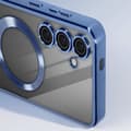 Miniatyrbild 4 av 4: Fodral till Samsung S23 FE - AVIZAR - Blue Chrome Contour - MagSafe - Integrerat kameraskydd