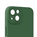 Miniatyrbild 2 av 4: Skal till iPhone 13 - AVIZAR - Matt silikon - Förstärkt kameraskydd - Grön