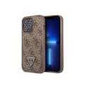 Miniatyrbild 2 av 3: Fodral till Apple iPhone 14 Pro PU 4G korthållare Guess Brown