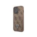 Miniatyrbild 1 av 3: Fodral till Apple iPhone 14 Pro PU 4G korthållare Guess Brown