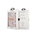 Miniatyrbild 3 av 3: Fodral till Apple iPhone 12 / 12 Pro Marble Strap Guess Pink