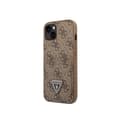 Miniatyrbild 1 av 3: Fodral för Apple iPhone 14 PU 4G korthållare Guess Brown