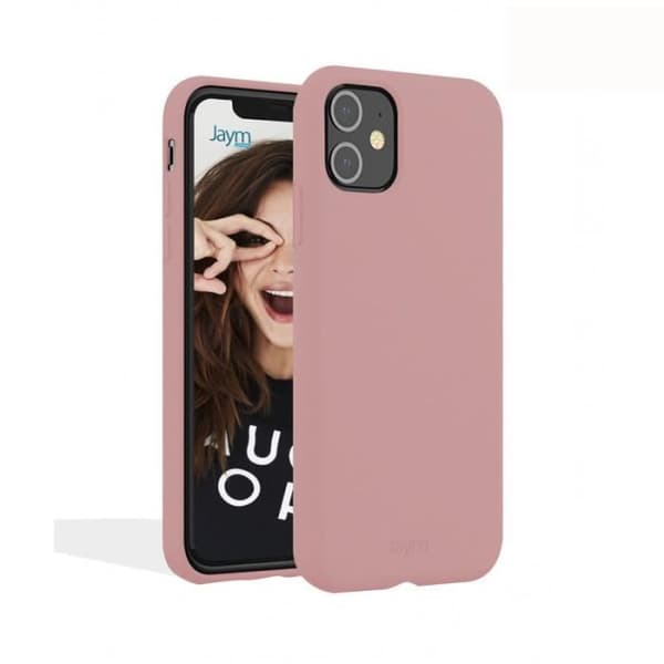 JAYM Mjukt fodral till iPhone 14 Pro Max - Rosa - MagSafe-kompatibelt - Överlägset skydd