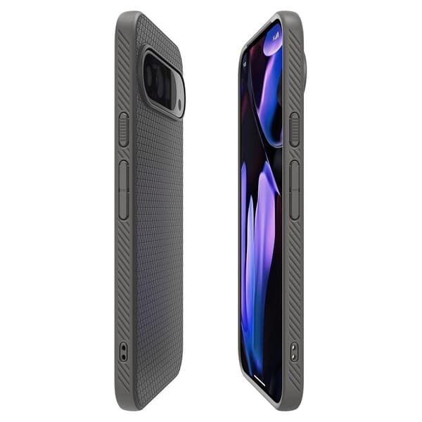 Spigen Google Pixel 9/Pixel 9 Pro Cover Liquid Air Marble Gray