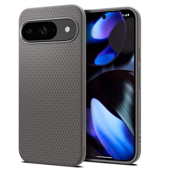Spigen Google Pixel 9/Pixel 9 Pro Cover Liquid Air Marble Gray